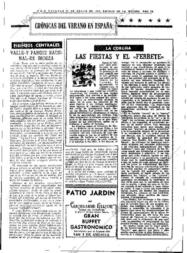 ABC MADRID 31-07-1970 página 33