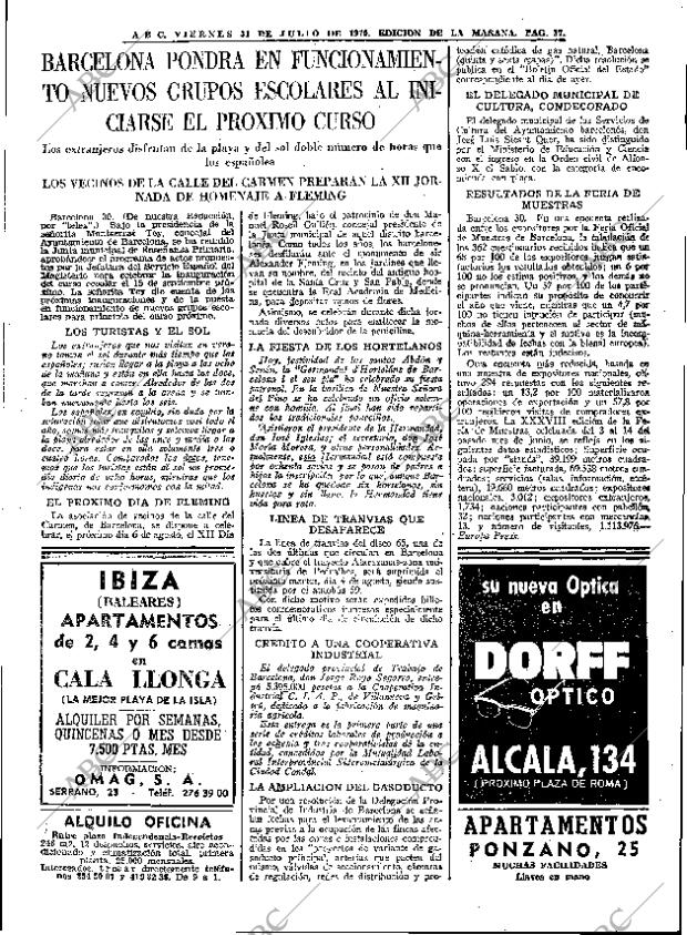 ABC MADRID 31-07-1970 página 37