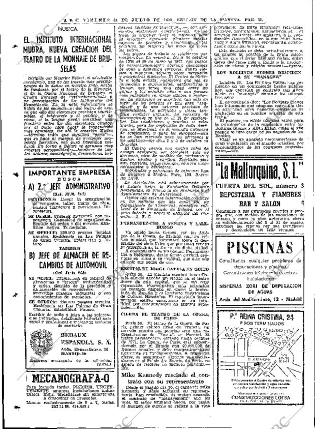 ABC MADRID 31-07-1970 página 58