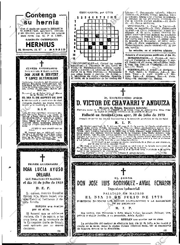 ABC MADRID 31-07-1970 página 74