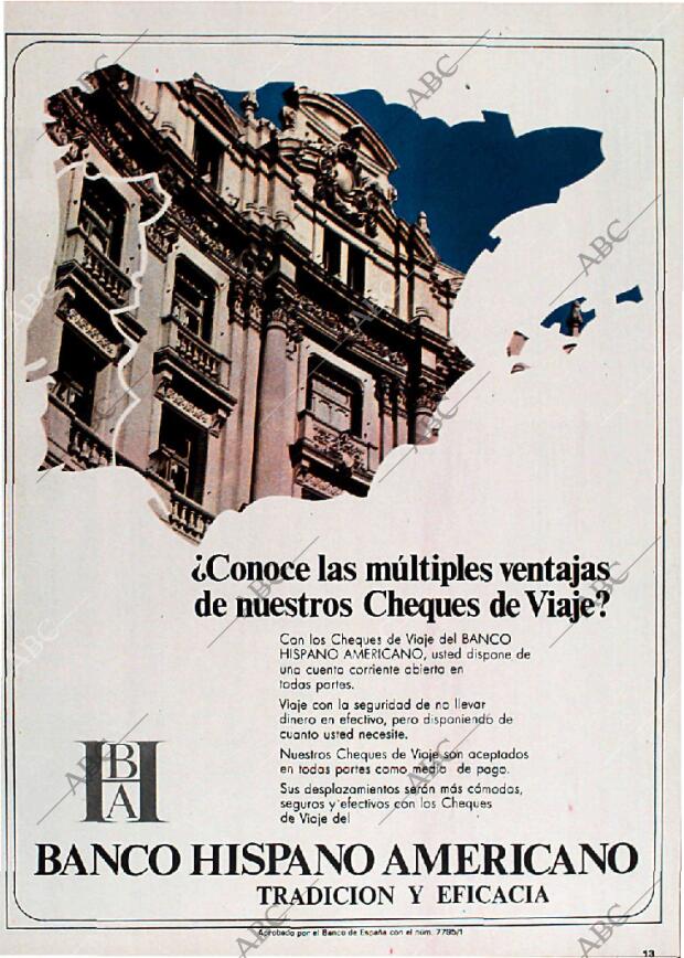 BLANCO Y NEGRO MADRID 01-08-1970 página 13