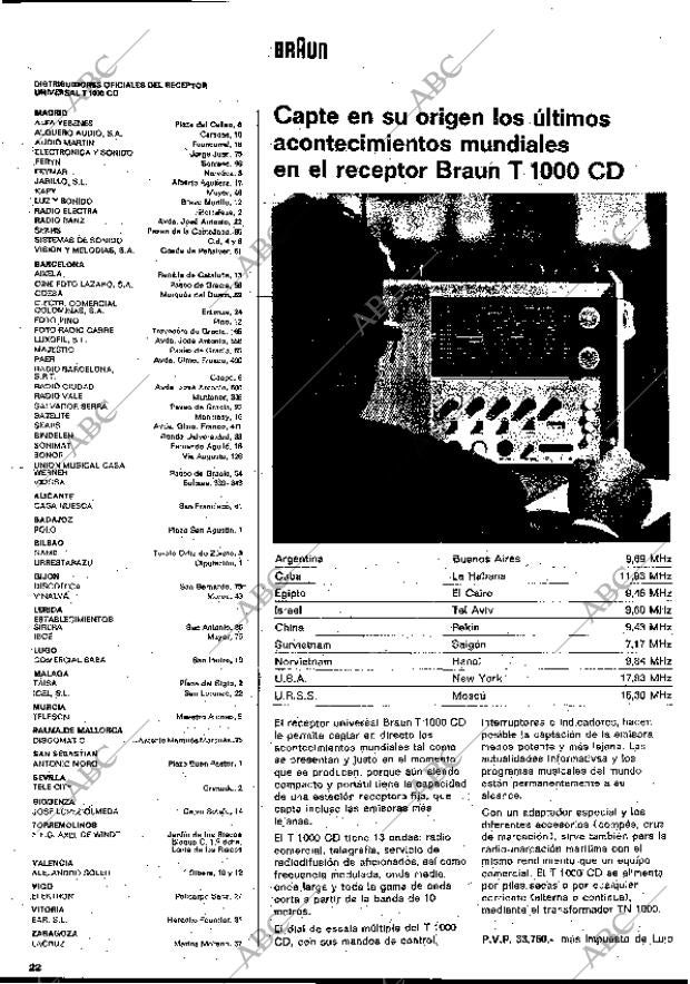 BLANCO Y NEGRO MADRID 01-08-1970 página 22