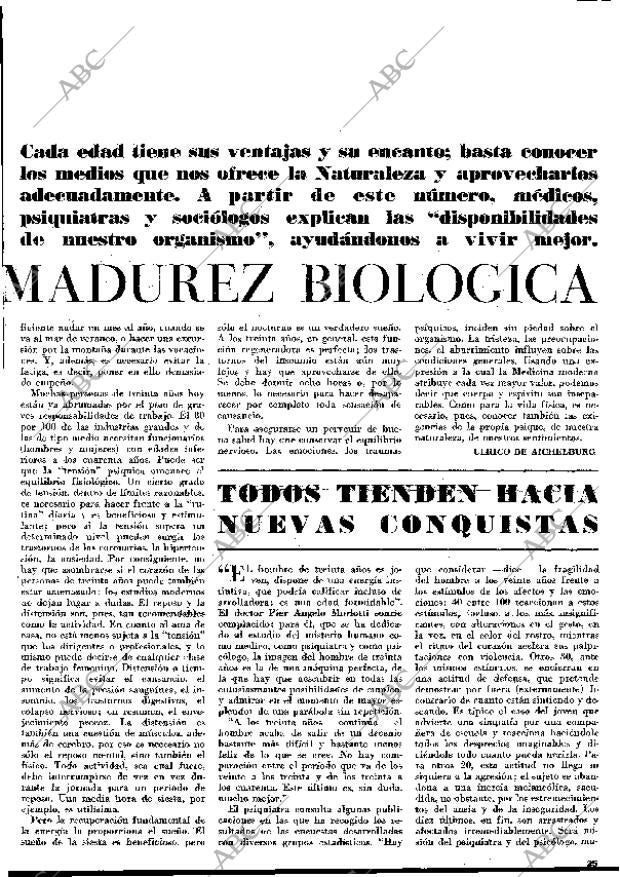 BLANCO Y NEGRO MADRID 01-08-1970 página 25