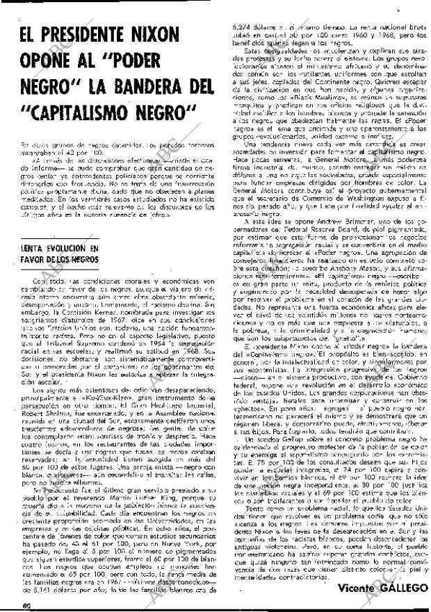 BLANCO Y NEGRO MADRID 01-08-1970 página 60