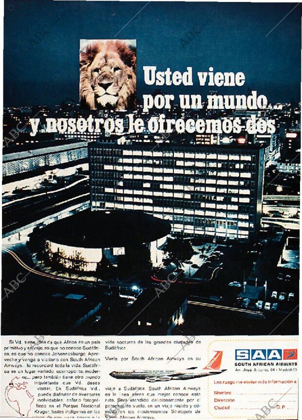 BLANCO Y NEGRO MADRID 01-08-1970 página 68