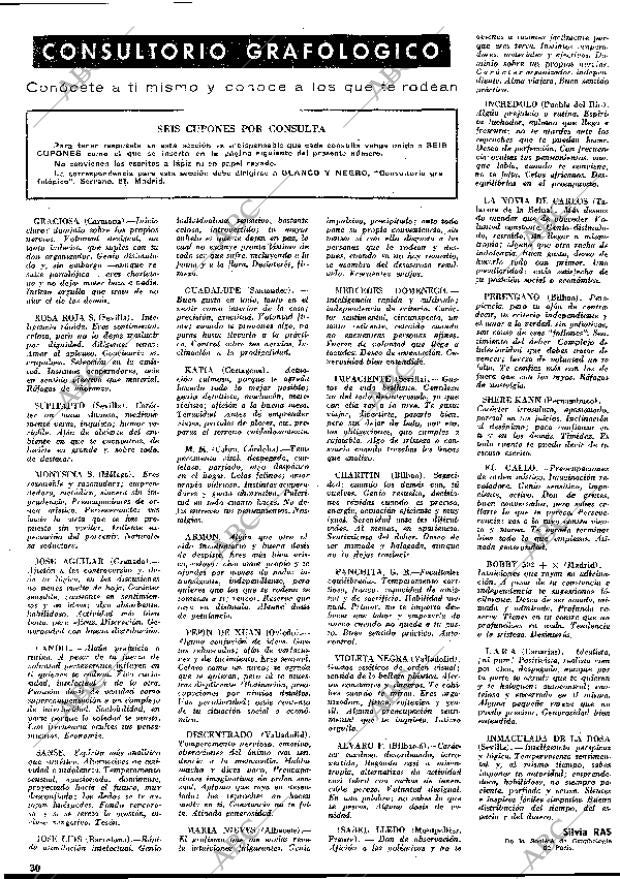 BLANCO Y NEGRO MADRID 01-08-1970 página 80