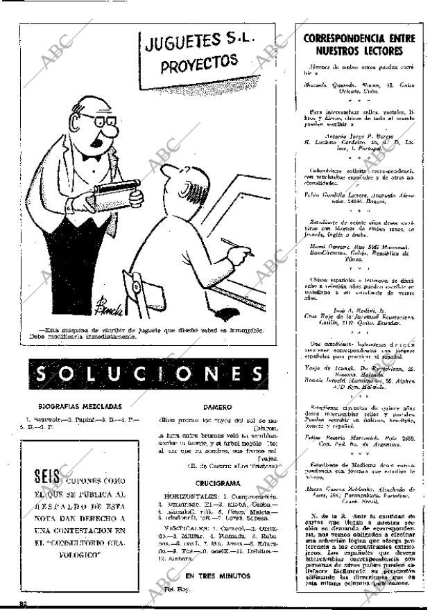 BLANCO Y NEGRO MADRID 01-08-1970 página 82