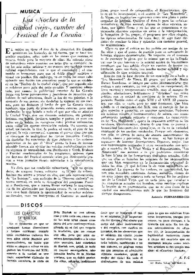 BLANCO Y NEGRO MADRID 01-08-1970 página 9