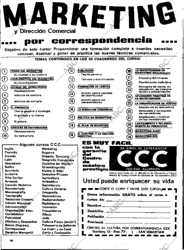 ABC MADRID 02-08-1970 página 106