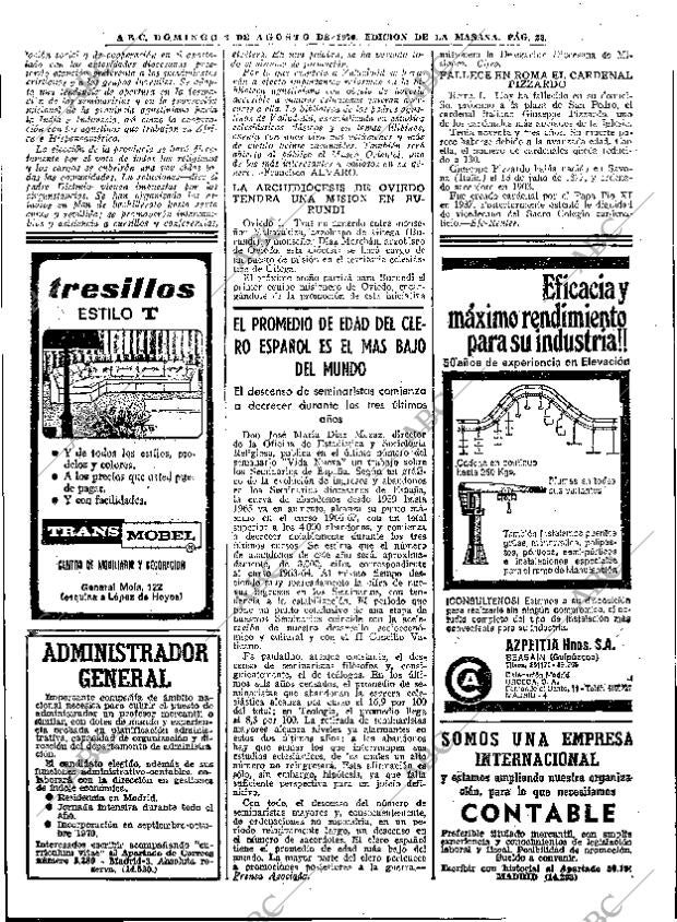 ABC MADRID 02-08-1970 página 22