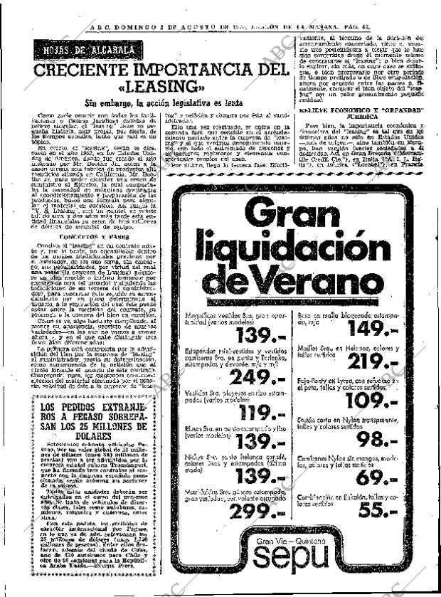 ABC MADRID 02-08-1970 página 43