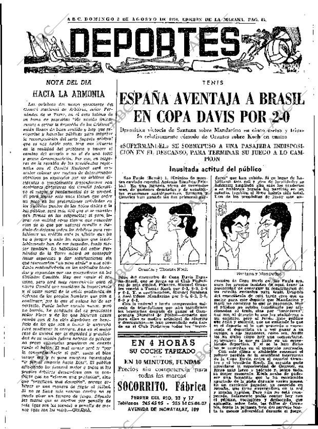 ABC MADRID 02-08-1970 página 45