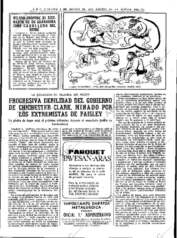 ABC MADRID 08-08-1970 página 21