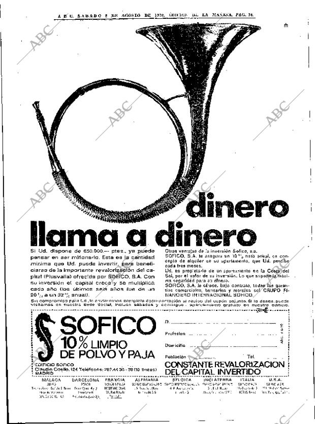 ABC MADRID 08-08-1970 página 34