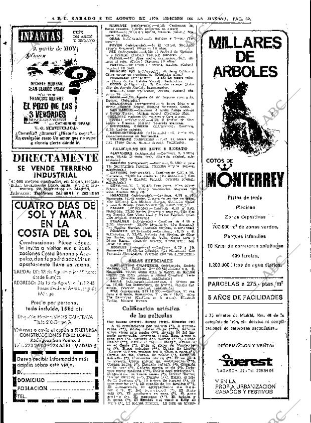 ABC MADRID 08-08-1970 página 62