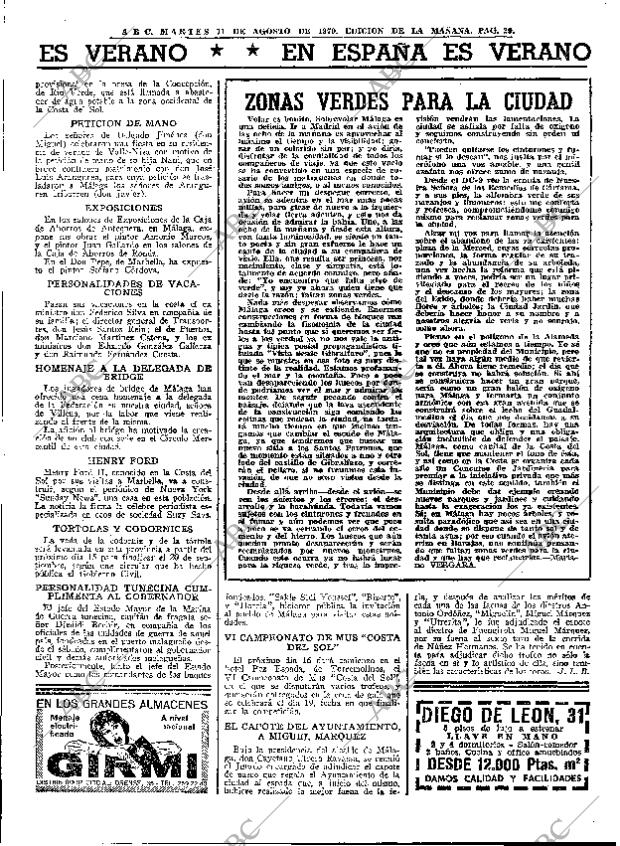 ABC MADRID 11-08-1970 página 29