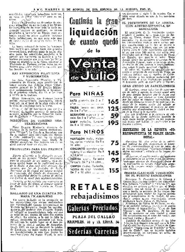 ABC MADRID 11-08-1970 página 32