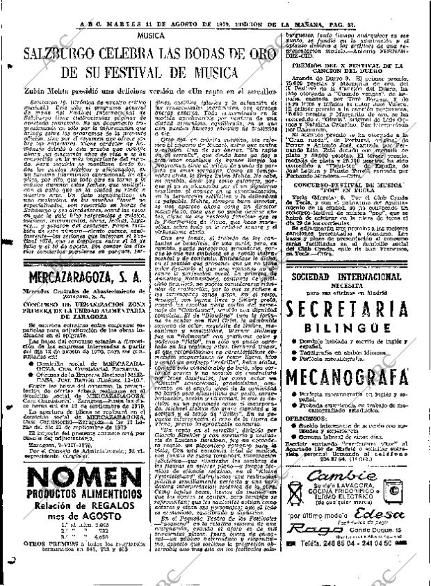 ABC MADRID 11-08-1970 página 52