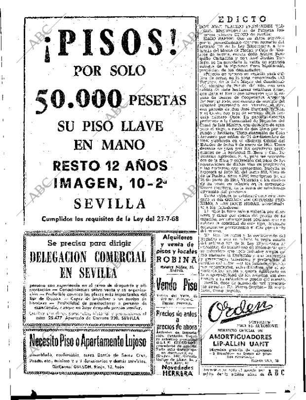 ABC SEVILLA 15-08-1970 página 51