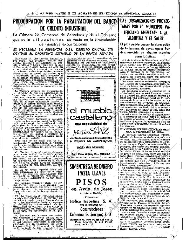 ABC SEVILLA 20-08-1970 página 25