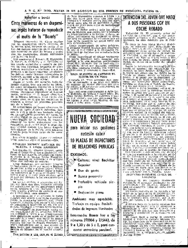 ABC SEVILLA 20-08-1970 página 26