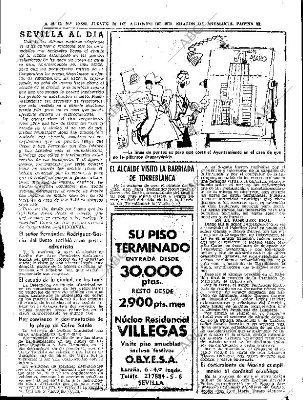 ABC SEVILLA 20-08-1970 página 31