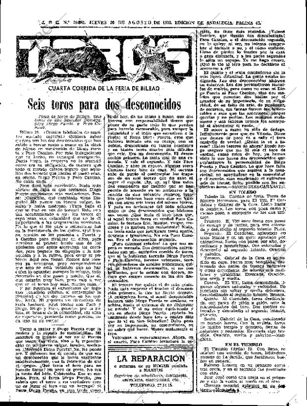 ABC SEVILLA 20-08-1970 página 41