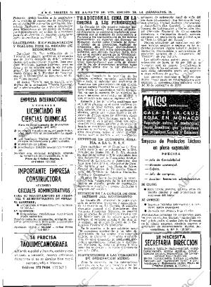 ABC MADRID 21-08-1970 página 16