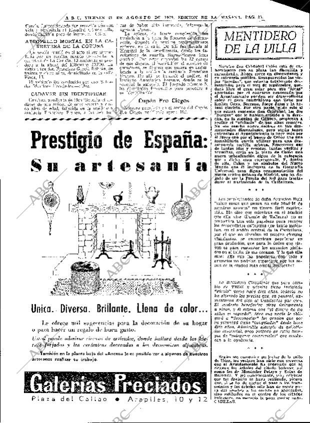 ABC MADRID 21-08-1970 página 35