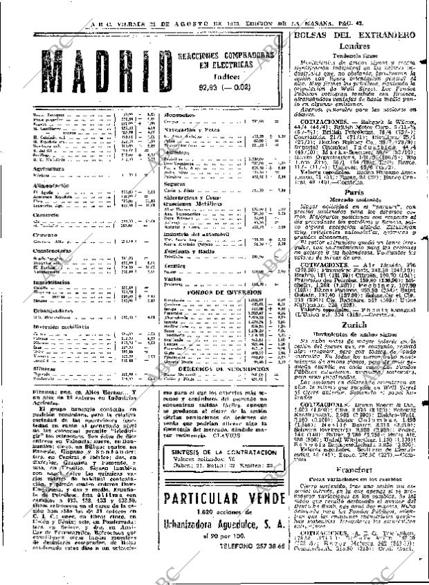 ABC MADRID 21-08-1970 página 43