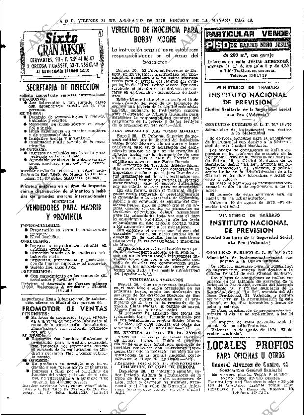 ABC MADRID 21-08-1970 página 46