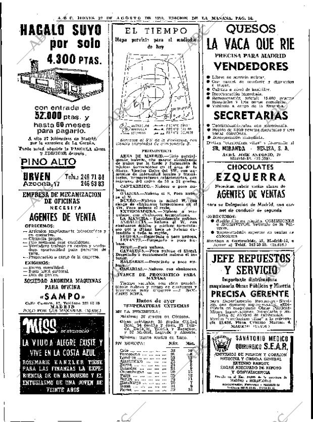 ABC MADRID 27-08-1970 página 26