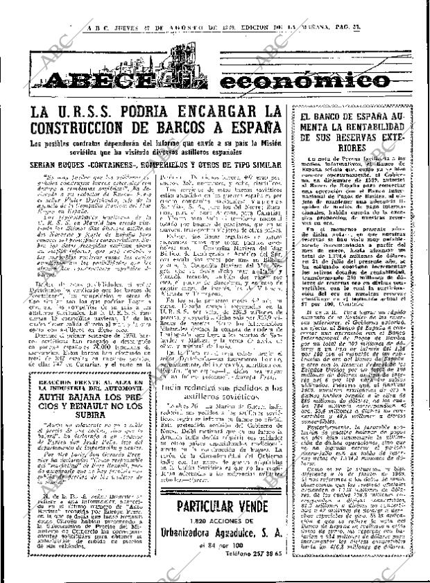 ABC MADRID 27-08-1970 página 37