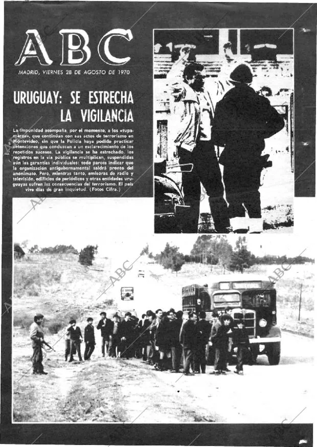 ABC MADRID 28-08-1970 página 1