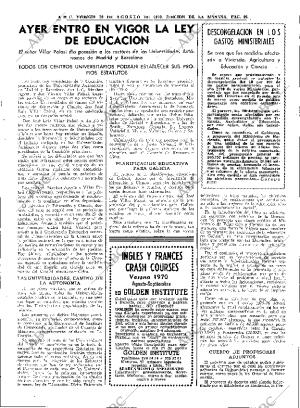 ABC MADRID 28-08-1970 página 19