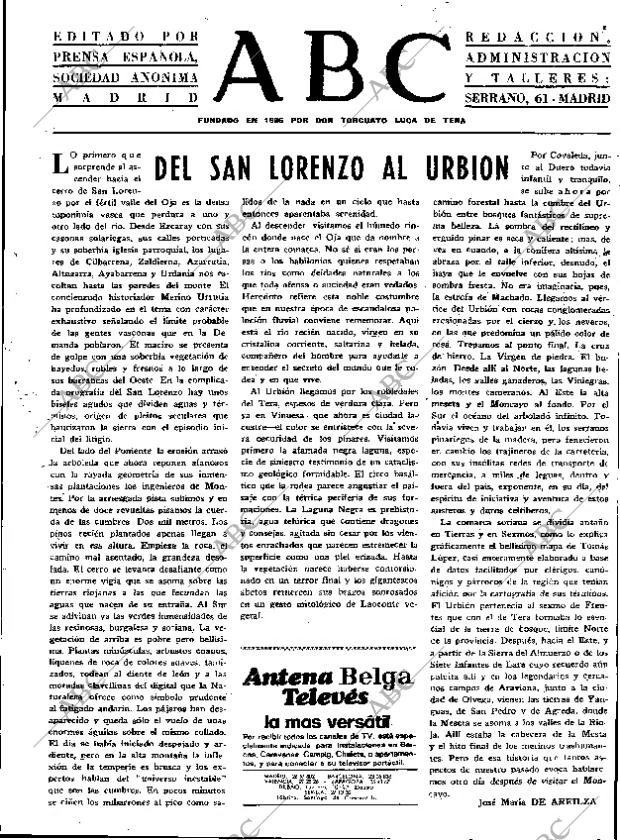 ABC MADRID 28-08-1970 página 3