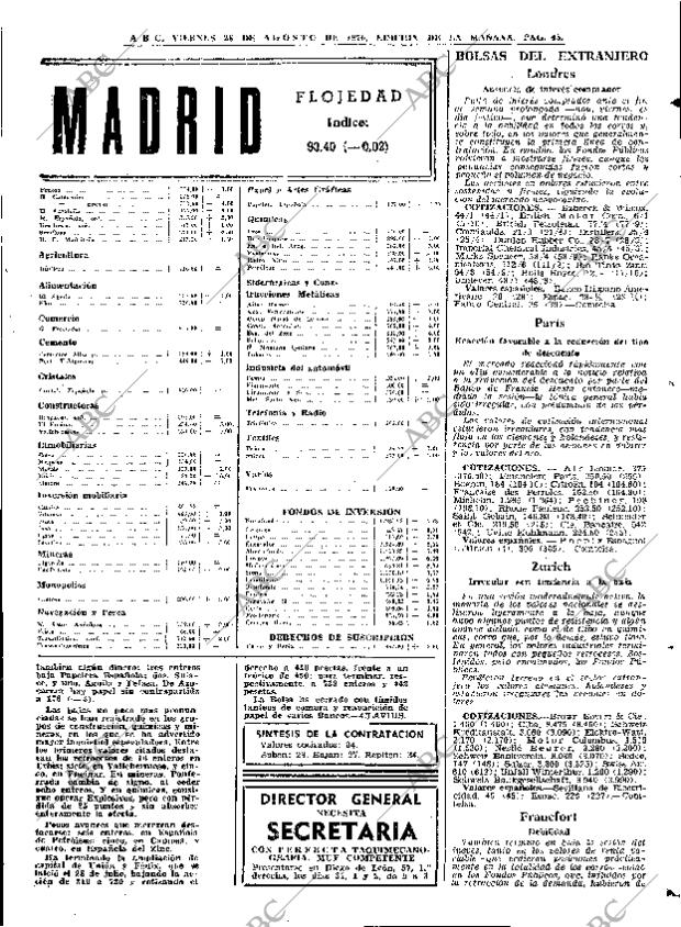ABC MADRID 28-08-1970 página 45