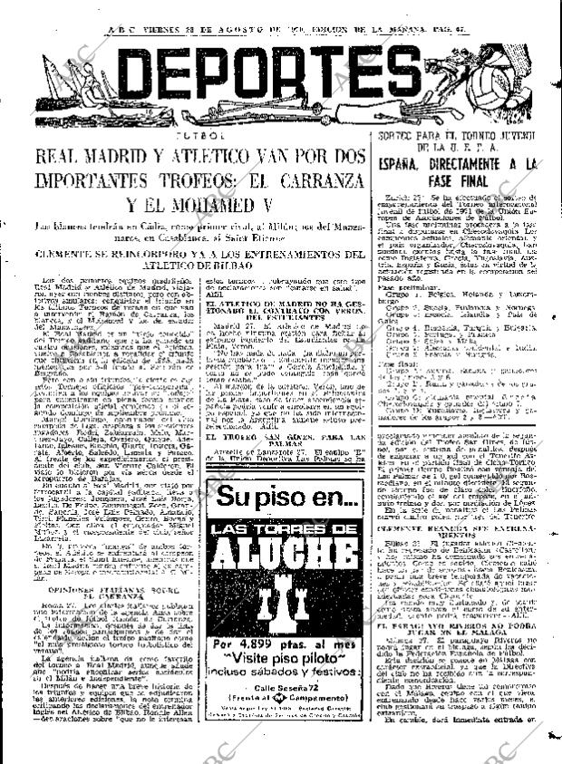 ABC MADRID 28-08-1970 página 47