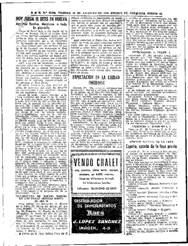 ABC SEVILLA 28-08-1970 página 44