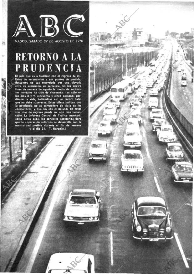 ABC MADRID 29-08-1970 página 1