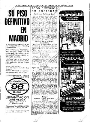 ABC MADRID 29-08-1970 página 34