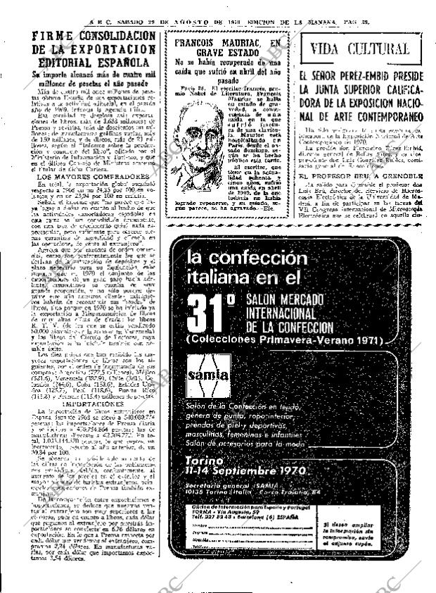 ABC MADRID 29-08-1970 página 39