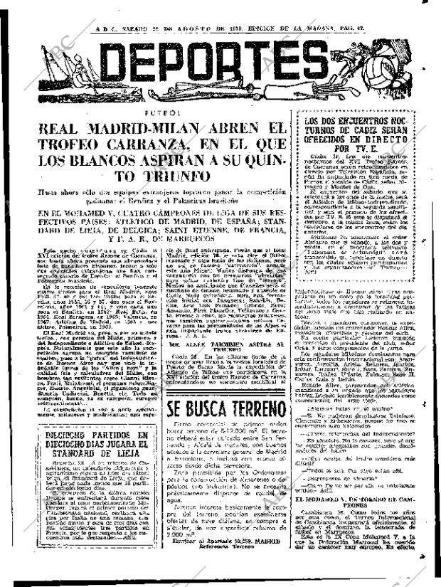 ABC MADRID 29-08-1970 página 47