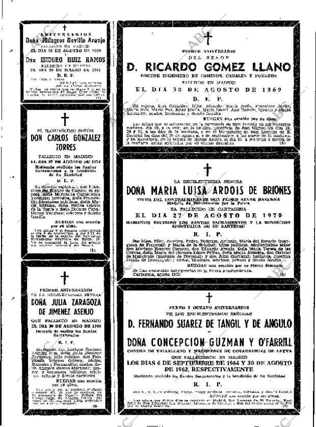 ABC MADRID 29-08-1970 página 66