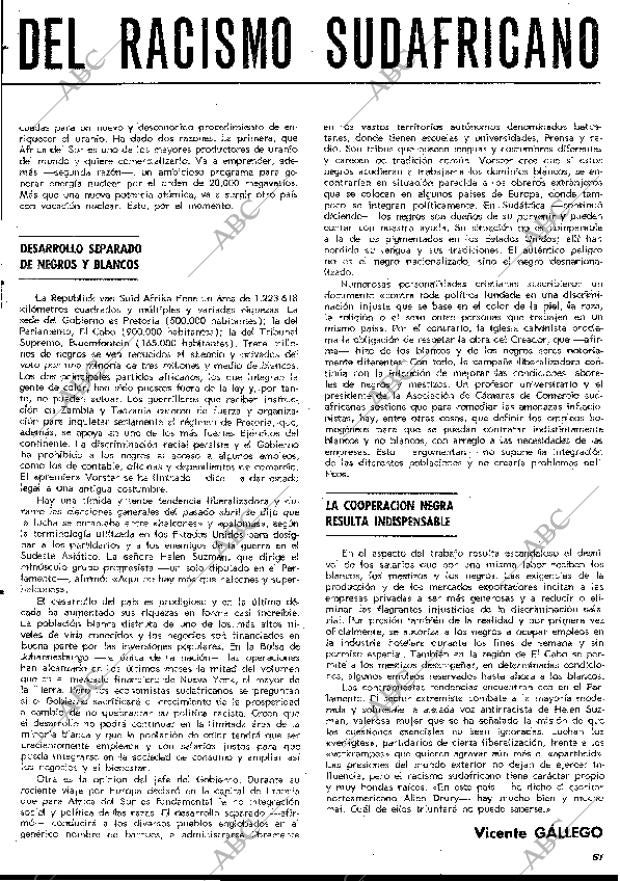 BLANCO Y NEGRO MADRID 29-08-1970 página 57