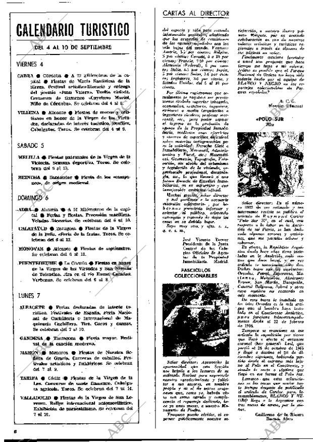 BLANCO Y NEGRO MADRID 29-08-1970 página 6