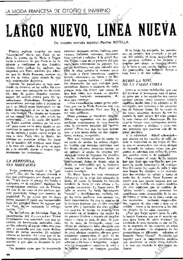 BLANCO Y NEGRO MADRID 29-08-1970 página 66