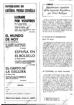 BLANCO Y NEGRO MADRID 29-08-1970 página 78