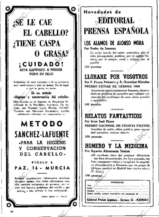 ABC MADRID 30-08-1970 página 114