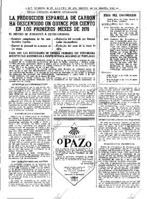 ABC MADRID 30-08-1970 página 23